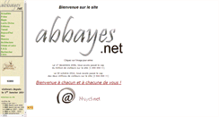 Desktop Screenshot of abbayes.fr